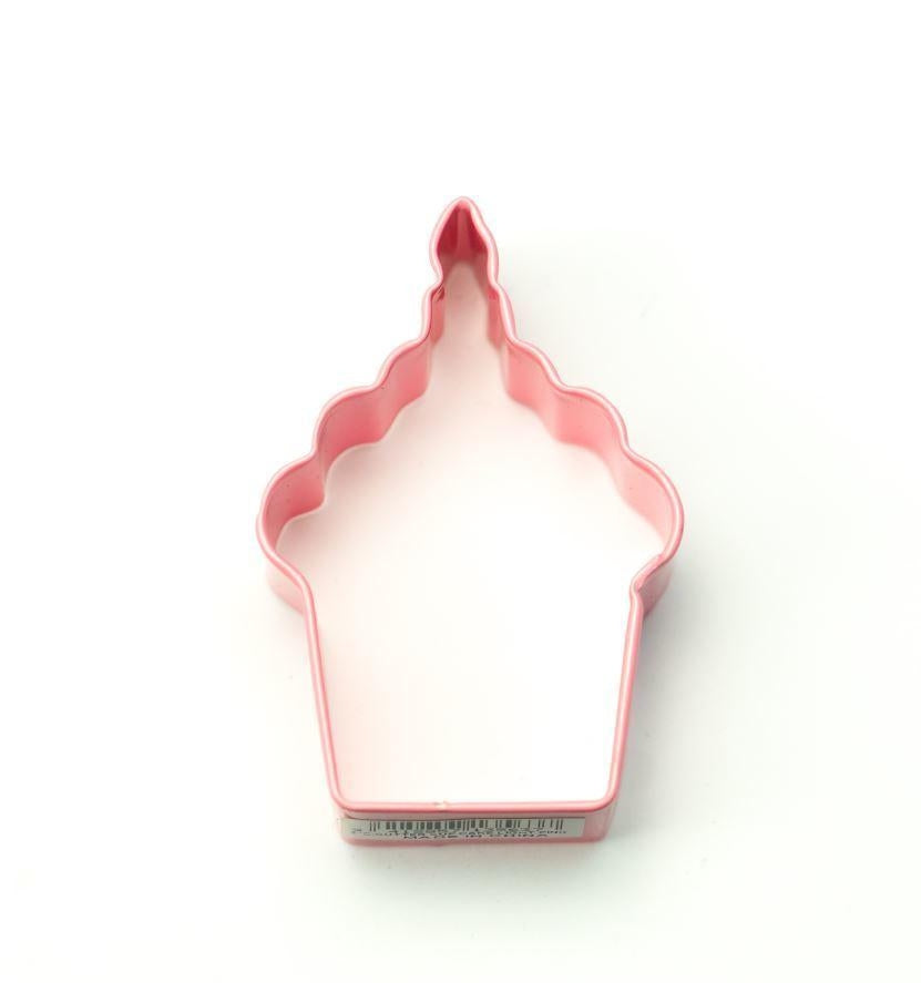 CUPCAKE COOKIE CUTTER PINK