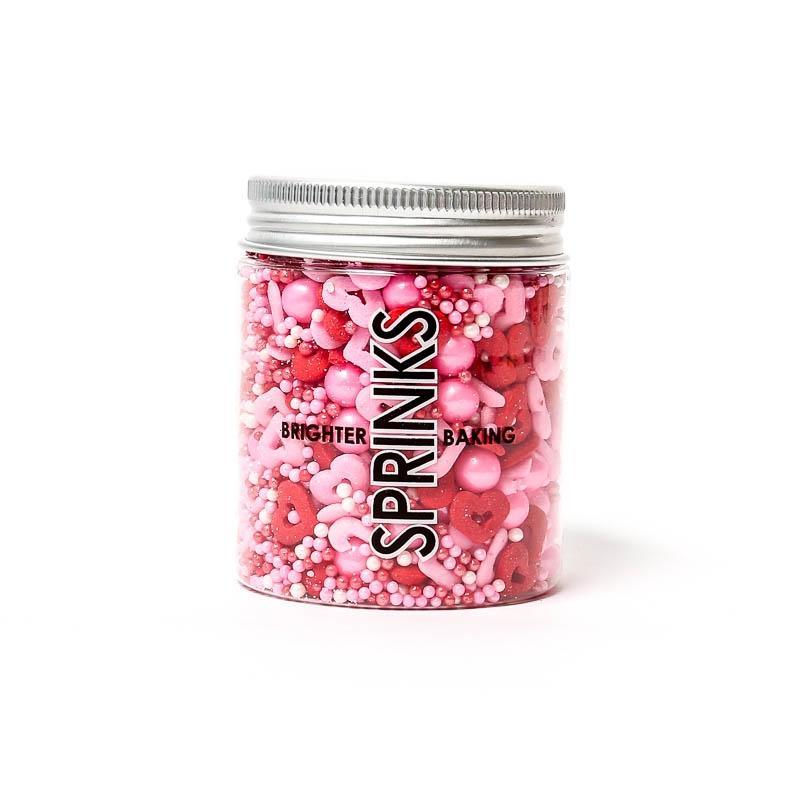 SPRINKS Sprinkle Mix CUPIDS CUDDLE 65g - Cake Decorating Central