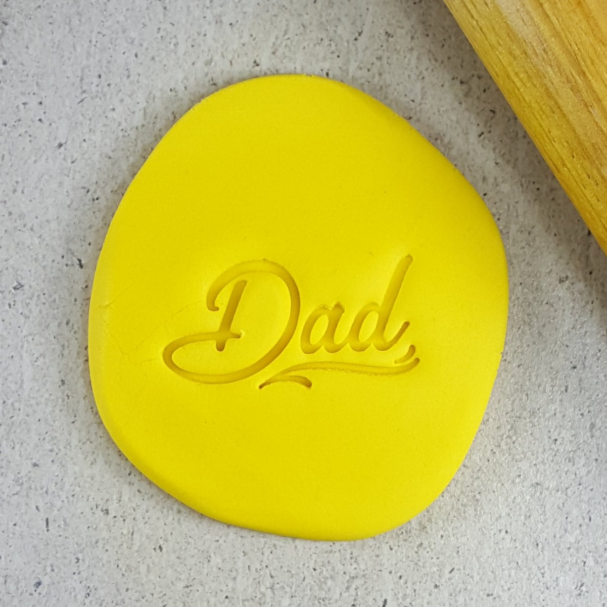 DAD 60mm COOKIE EMBOSSER - Cake Decorating Central