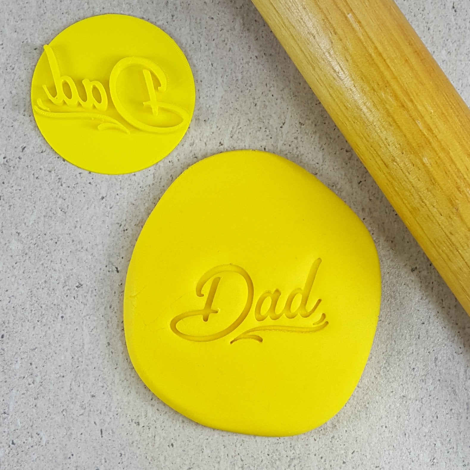 DAD 60mm COOKIE EMBOSSER - Cake Decorating Central