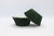 DARK GREEN Mini Foil Cupcake Papers 50pk