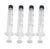 Dessert Syringe 20ml - 4pack - Cake Decorating Central