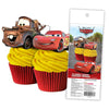 DISNEY CARS Edible Wafer Cupcake Toppers 16 PIECE