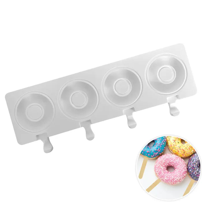 DONUT POPSICLE silicone mould