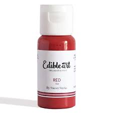 Edible Art Decorative Paint RED 15ml