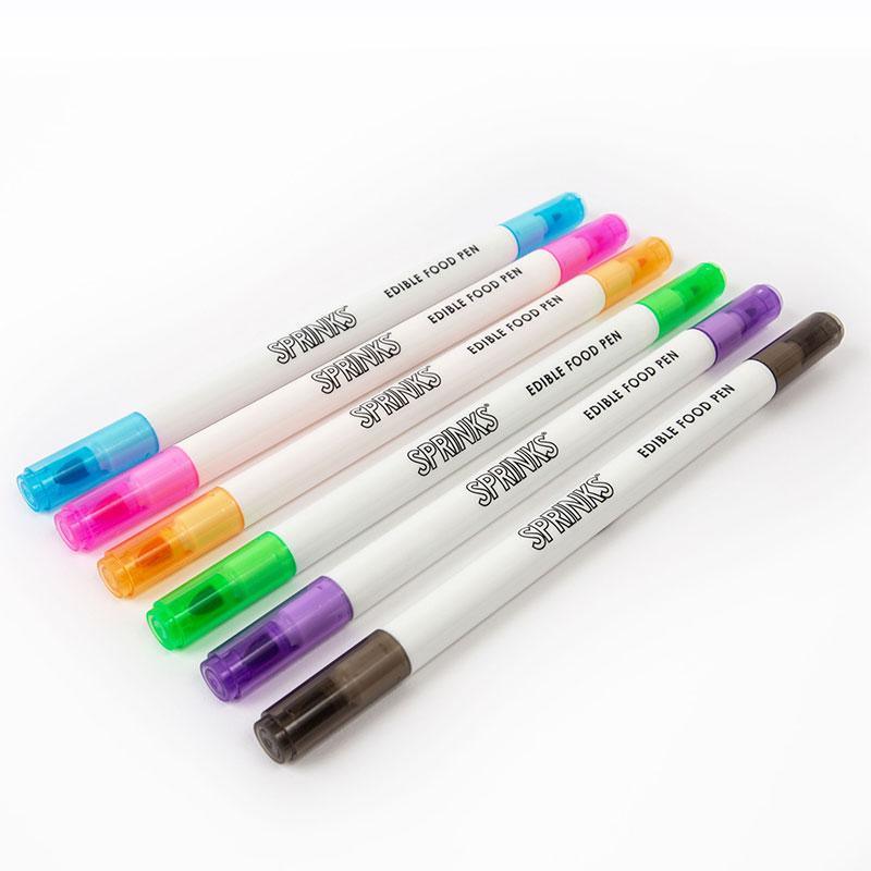 SPRINKS EDIBLE PEN SET - PASTEL (Pack of 6) - Cake Decorating Central