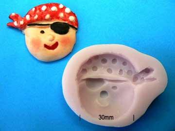 Pirate Scarf Mould - Cake Decorating Central