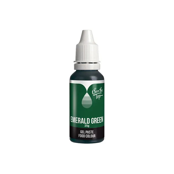 Over The Top EMERALD Food Gel Colour 25g