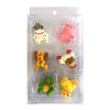 Sugar Decorations FARM ANIMALS 6 PIECE