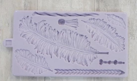 Karen Davies Mould NATIVE FEATHERS - Cake Decorating Central
