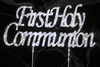Confirmation Bling Cake Topper 3.5cm tall - Cake Decorating Central