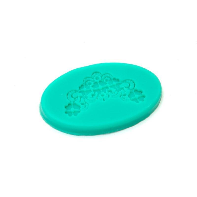 Silicone Mould FLORAL EMBROIDERY - Cake Decorating Central
