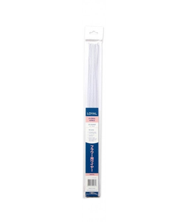 Floral Wire 20g White