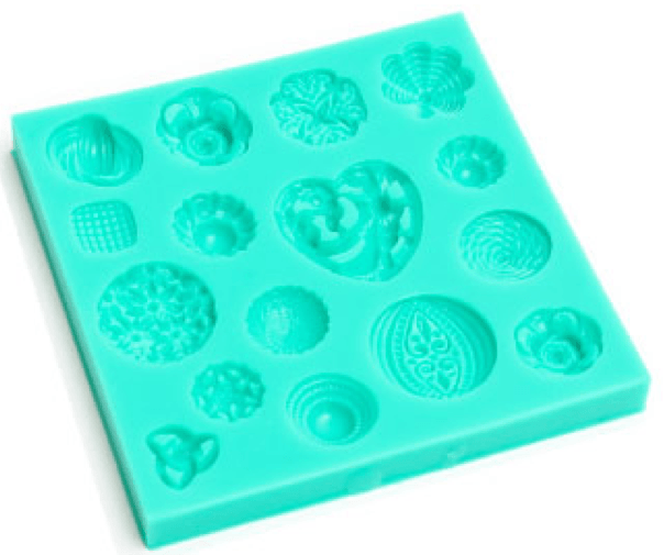 Silicone Mould FLORAL CENTRES - Cake Decorating Central
