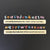 FMM ART DECO Alphabet Lowercase tappit set