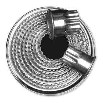 Loyal SCALLOPED ROUND Fondant Cutter Set 11pce
