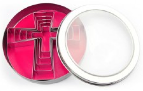 Cross Fondant Cutter Set 5 Piece