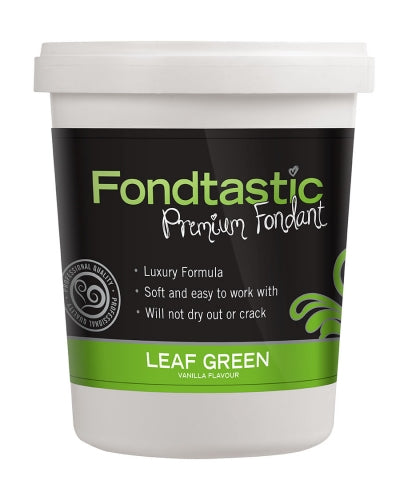 FONDTASTIC LEAF GREEN VANILLA FONDANT 2LB