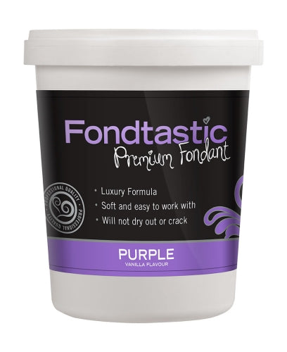 FONDTASTIC PURPLE VANILLA FONDANT 2LB