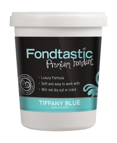 FONDTASTIC TIFFANY BLUE VANILLA FONDANT 2LB