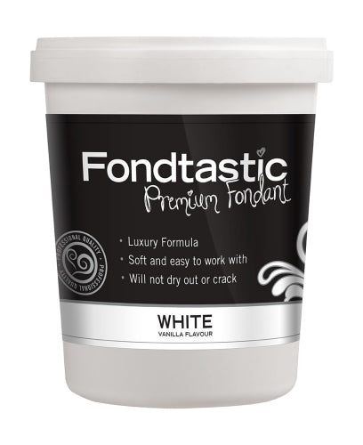 FONDTASTIC WHITE VANILLA FONDANT 2LB