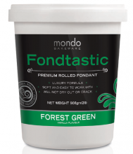 FONDTASTIC FOREST GREEN VANILLA FONDANT 2LB