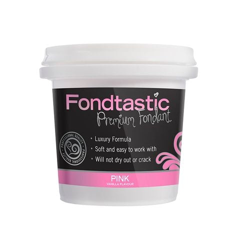 FONDTASTIC PINK VANILLA FONDANT 8OZ