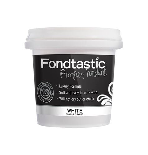 FONDTASTIC WHITE VANILLA FONDANT 8OZ