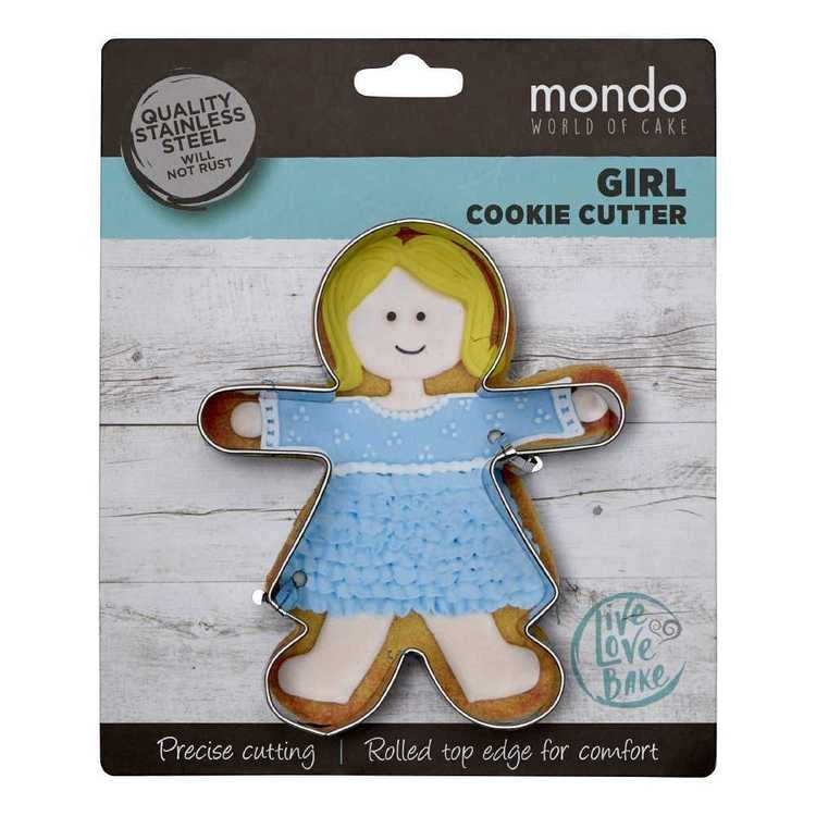 GIRL Mondo Cookie Cutter - Cake Decorating Central