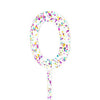 Cake Topper RAINBOW GLITTER 0 - Cake Decorating Central