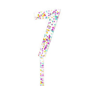 Cake Topper RAINBOW GLITTER 7 - Cake Decorating Central