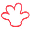 GLOVE HAND COOKIE CUTTER