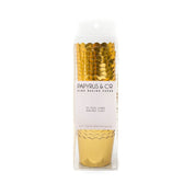 GOLD FOIL CARD BAKING CUPS 25 pce - Cake Decorating Central