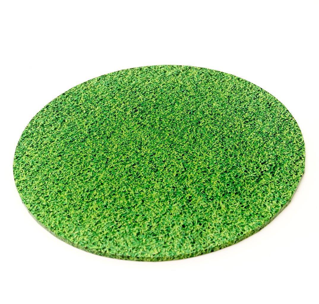 ROUND 10 INCH GRASS CAKE BOARD