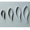GUM LEAVES 4pce fondant cutter set