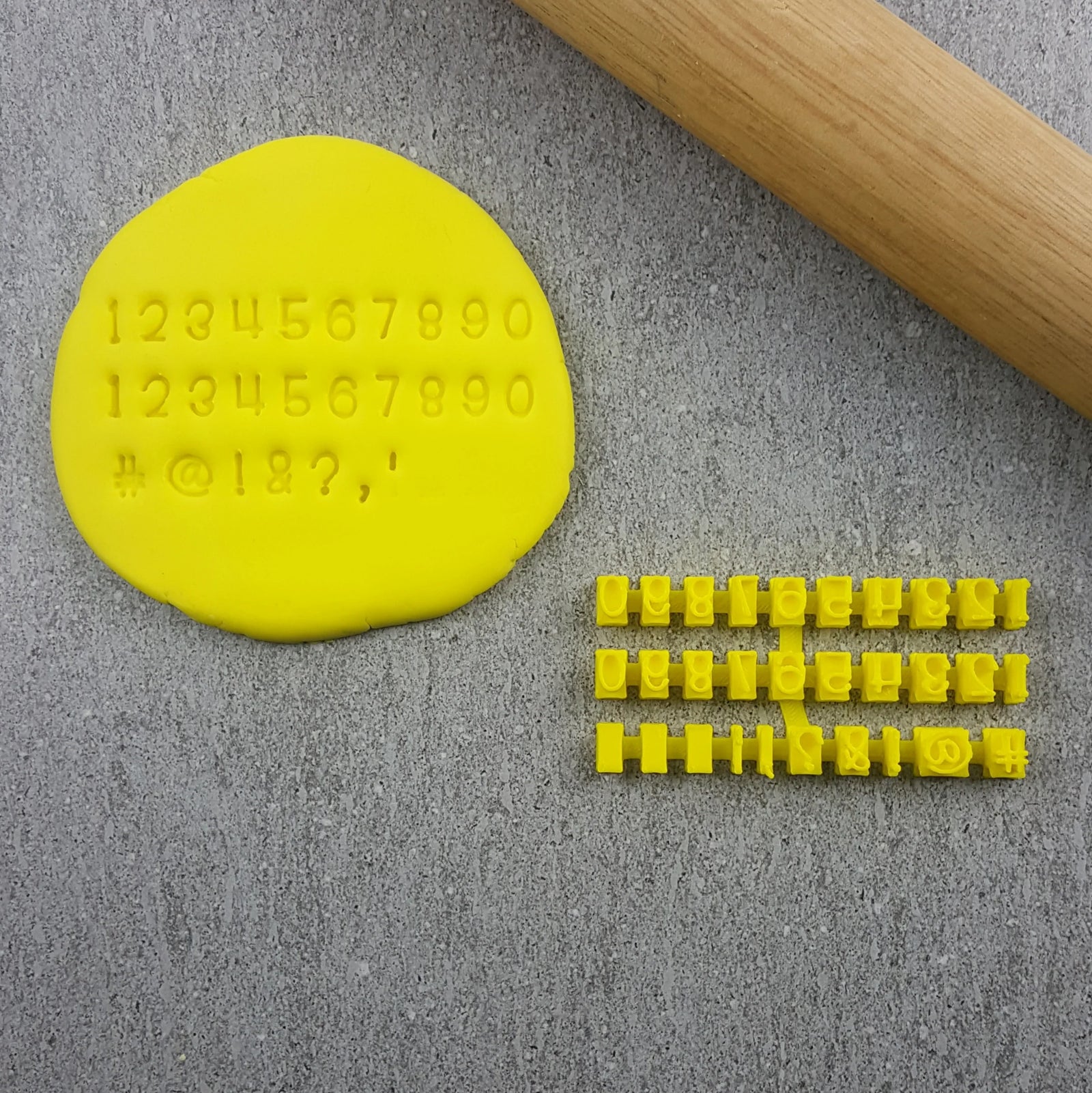 Handwriting Number Stamps - 2 sizes