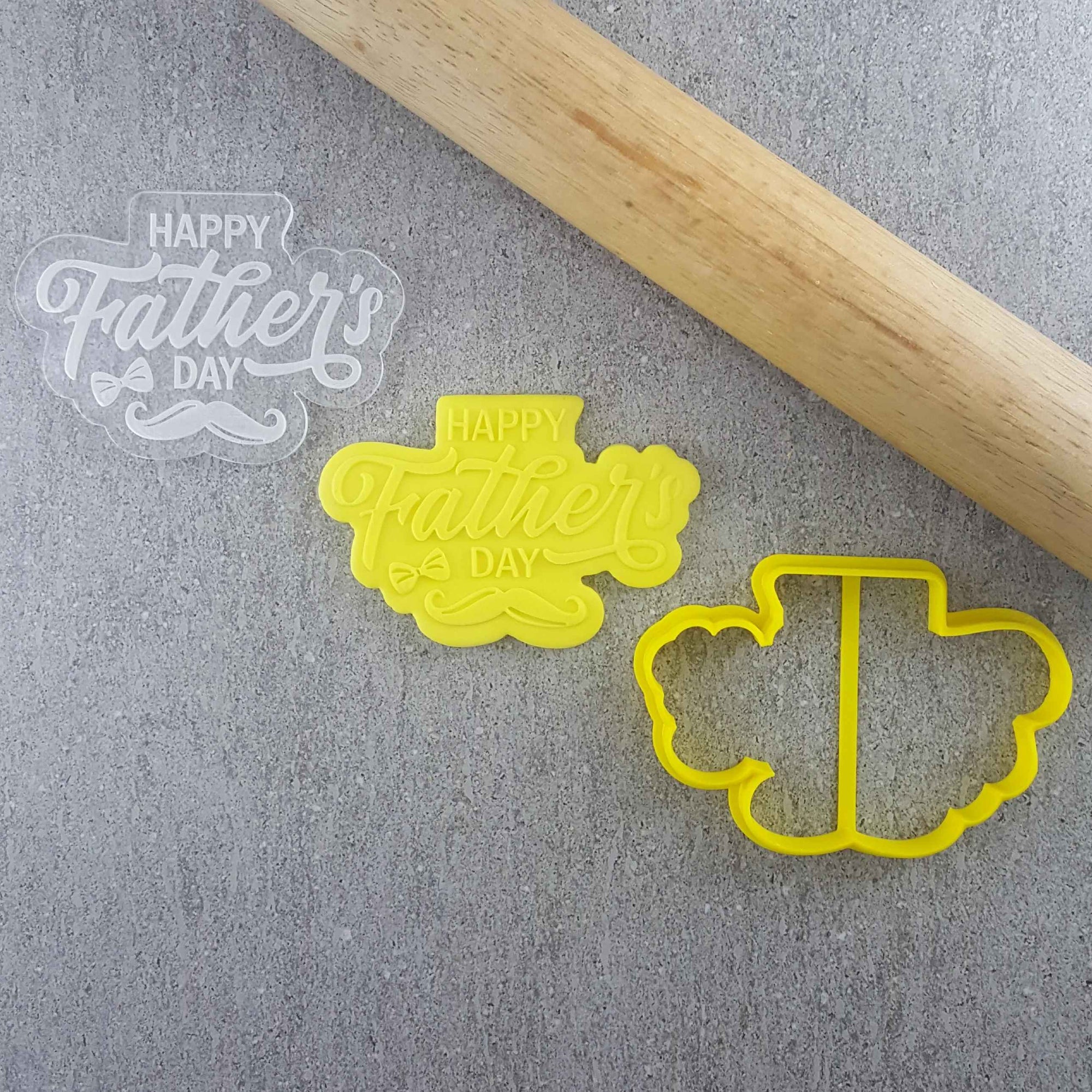 HAPPY FATHERS DAY CUTTER + DEBOSSER SET