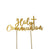 Holy Communion GOLD Metal Cake Topper - Cake Decorating Central