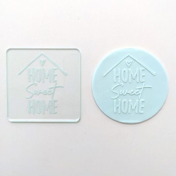 HOME SWEET HOME COOKIE DEBOSSER