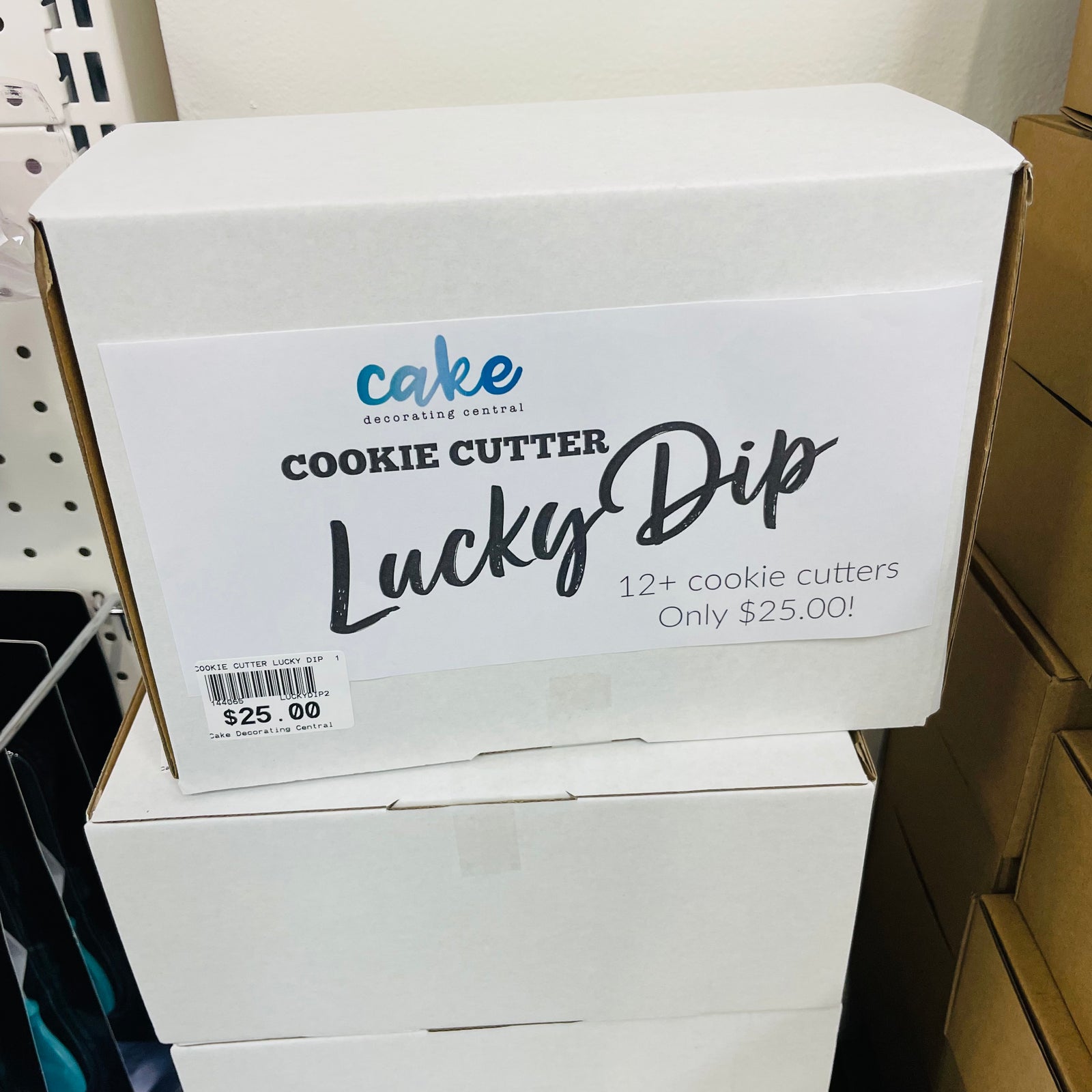 COOKIE CUTTER LUCKY DIP 12+ cutters