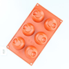 INDENT HEMISPHERE baking/chocolate mould 6 cavity