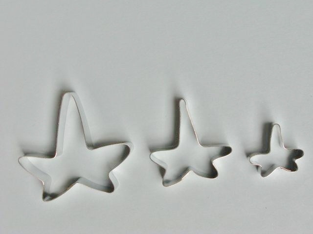 IVY LEAF 3pce fondant cutter set