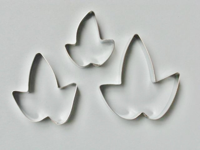 IVY LEAVES 3pce fondant cutter set