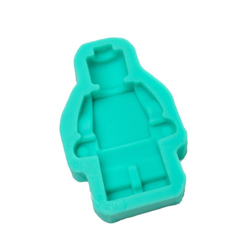 Silicone Mould LEGO MAN LARGE - Cake Decorating Central