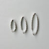 LEAF SET DOUBLE SIDED 3pce fondant cutter set