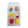 Sugar Decorations LEGO 6 PIECE - Cake Decorating Central