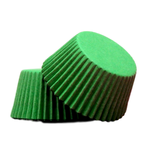 LIGHT GREEN Mini Cupcake Papers 50pk