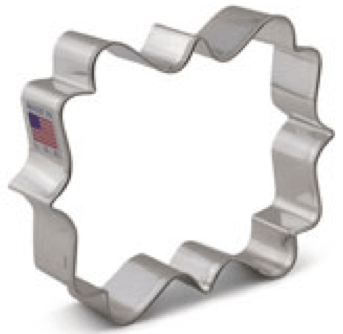 PLAQUE SQUARE by LILALOA COOKIE CUTTER - Cake Decorating Central