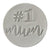 #1 MUM 40mm COOKIE EMBOSSER by Little Biskut - Cake Decorating Central