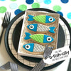 FISH CUTTER + EMBOSSER SET by Little Biskut - Cake Decorating Central